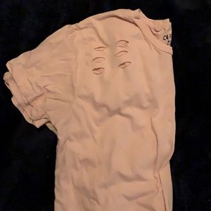 Women’s pink top